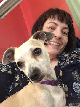 Topol in Jane's lap